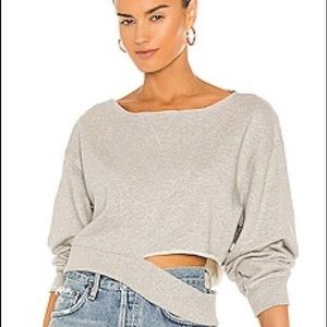 Lovers + friends wide neck top